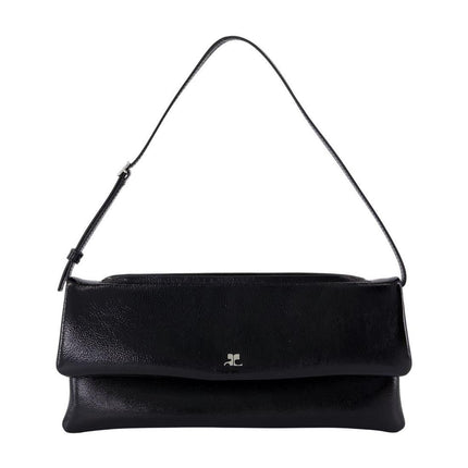 Cuff Clutch - Courreges - Leder - Schwarz