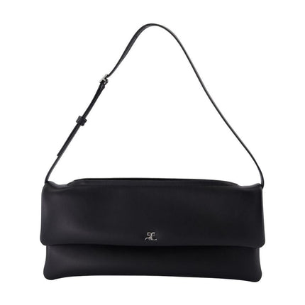 Cuff Clutch - Courreges - Leder - Schwarz