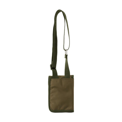 Neck Pouch Schultertasche - Maison Kitsune - Nylon - Khaki