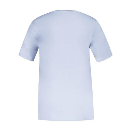 Chillax Fox Patch T-Shirt - Maison Kitsune - Baumwolle - Blau