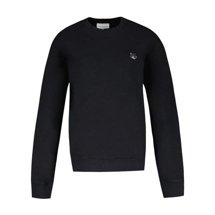 Sweatshirt Fox Head Patch Comfort - Maison Kitsune - Baumwolle - Schwarz