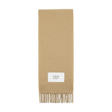 Baby-Schal - Maison Kitsune - Wolle - Braun