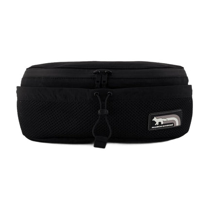 Flash Fox Bananentasche - Maison Kitsune - Nylon - Schwarz