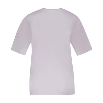 Handwriting T-Shirt - Maison Kitsune - Baumwolle - Violett