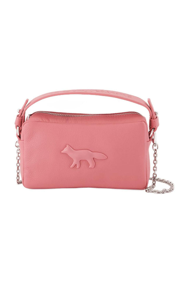 Cloud Schultertasche - Maison Kitsune - Leder - Pink