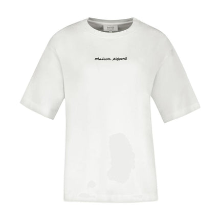 Oversize T-Shirt - Maison Kitsune - Baumwolle - Weiß