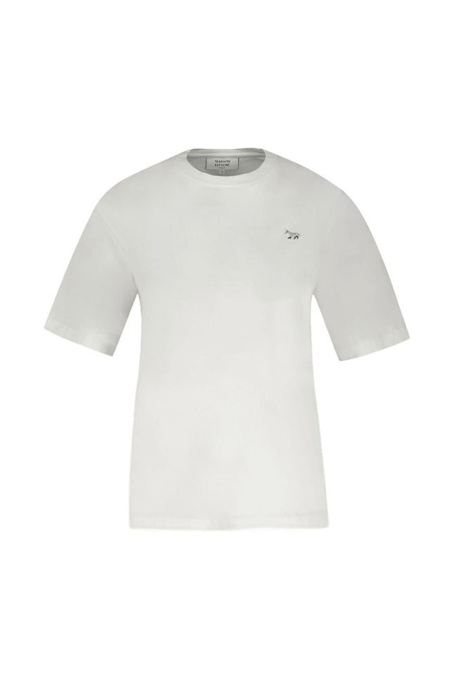 Baby Fox Patch T-Shirt - Maison Kitsune - Baumwolle - Weiß