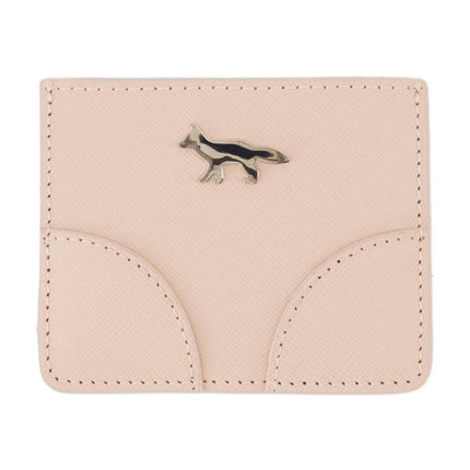 Kartenhalter Boogie - Maison Kitsune - Leder - Pink