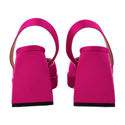 Pumps Bulla Jones 65 aus Satin in rosa