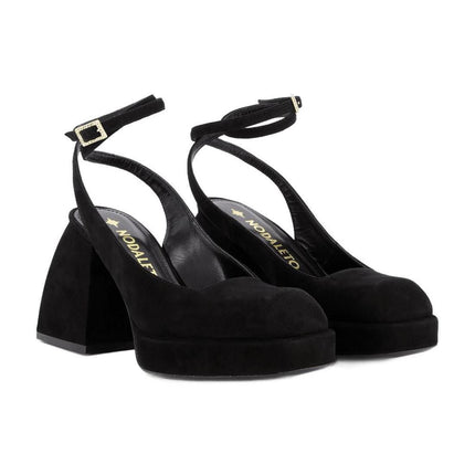 Pumps Bella Suki aus schwarzem Leder