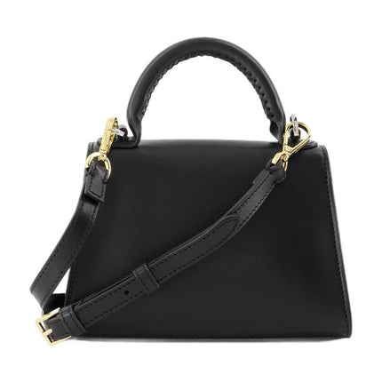 Mini Eva Handbag - Elleme - Black - Leather