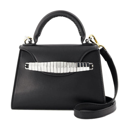 Mini Eva Handbag - Elleme - Black - Leather