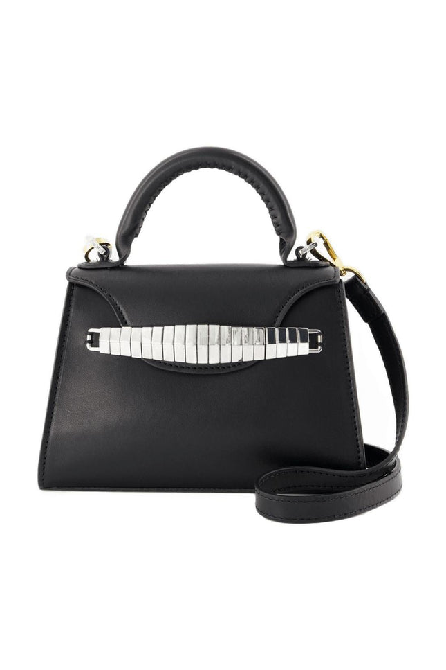 Mini Eva Handbag - Elleme - Black - Leather