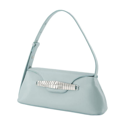 Eva Hobo Bag - Elleme - Turquoise - Leather