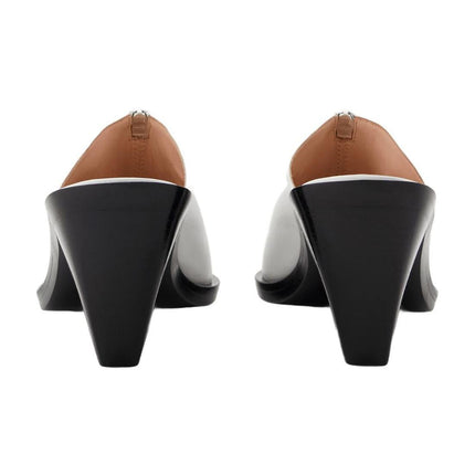 Eclair Zip Mule - Elleme - White - Leather