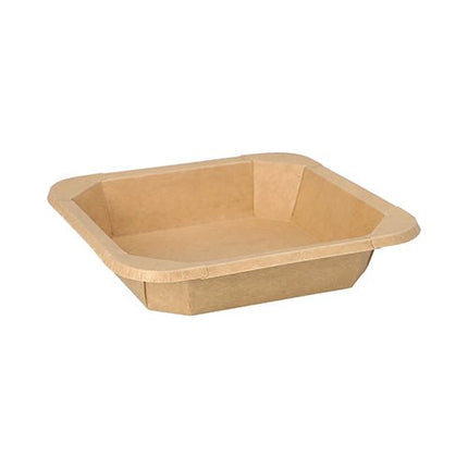 Starpak 25 Lunchboxen, Pappe eckig