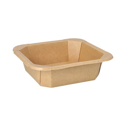 Starpak 25 Lunchboxen, Pappe eckig