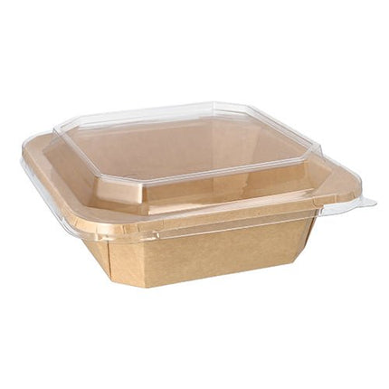 Starpak 25 Lunchboxen, Pappe eckig