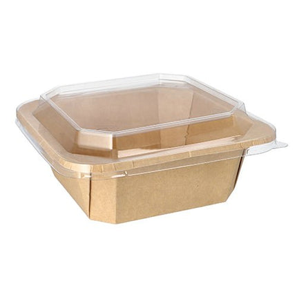 Starpak 25 Lunchboxen, Pappe eckig