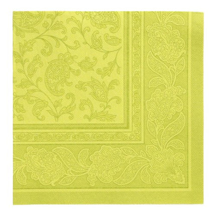 PAPSTAR 50 Servietten "ROYAL Collection" 1/4-Falz 40 x 40 cm grün