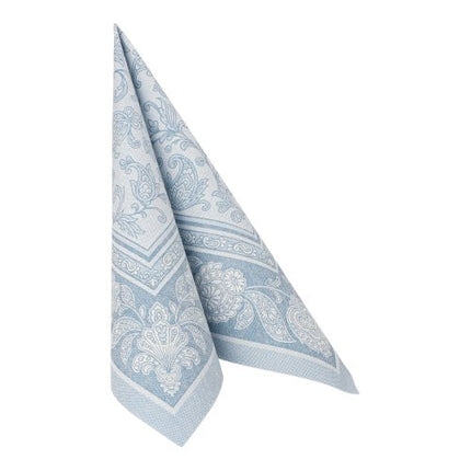 PAPSTAR 50 Servietten "ROYAL Collection" 1/4-Falz 40 x 40 cm blau