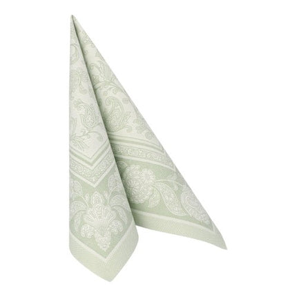 PAPSTAR 50 Servietten "ROYAL Collection" 1/4-Falz 40 x 40 cm grün