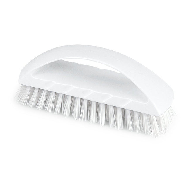 Nölle Profi Brush Bügelbürste 14 cm, hart mit praktischem Griff, weiß | 1 Stück