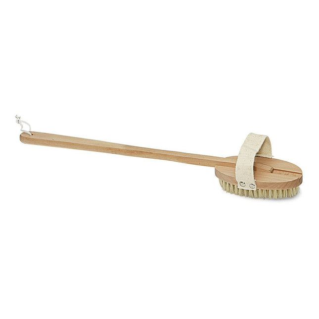 Nölle Profi Brush Badebürste, 48 cm, weiche reine Borste für Körperpflege | 1 Stück
