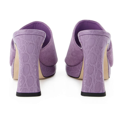 Beliz Mule - By Far - Purple - Leather