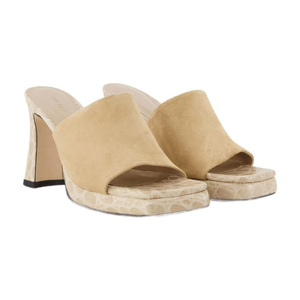 Beliz Mule - By Far - Kraft - Leather