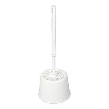 Nölle Profi Brush WC-Garnitur, Ø 75 mm, weiße PP-Borste, schwarz Schmutzzone | 1 Stück