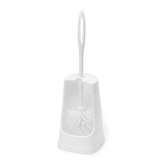 Nölle Profi Brush WC-Garnitur, Ständerform, Ø 75 mm, weiße PP-Borste | 1 Stück
