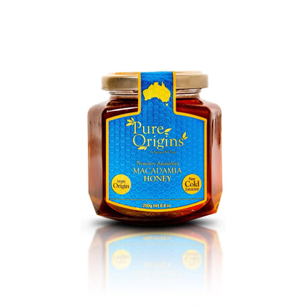 Natural Macadamia Honey 250g – Australian Origin, Raw, Pure