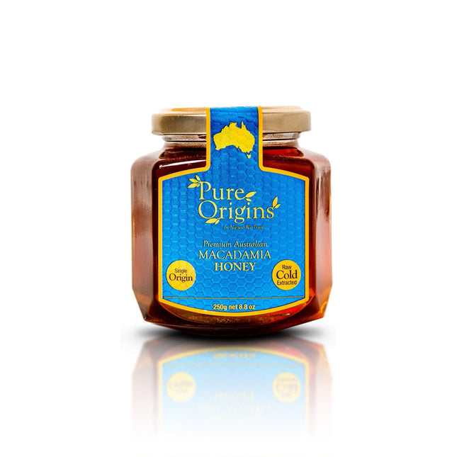 Natural Macadamia Honey 250g – Australian Origin, Raw, Pure