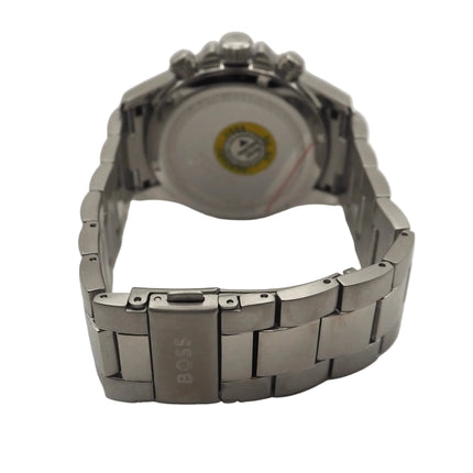 Boss Hero Chronograph 1513755 Herrenuhr Edelstahl Silber Neu OVP