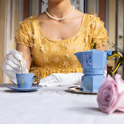 Bialetti Moka Express Bridgerton – Classic Italian Stovetop Coffee Maker