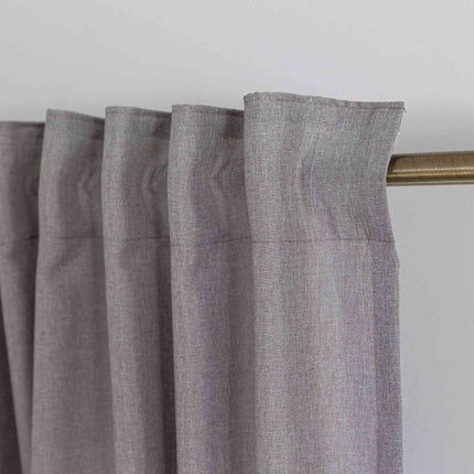 Vorhang Cationic mit Wellenband »Wien« 1:2 Wellenband Bleibandabschluß Knitterarm Wellenfall 2025110
