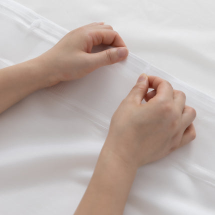 Gardine Voile Batist mit Wellenband »Wien« 1:2 Wellenband Bleibandabschluß Knitterarm Wellenfall 2025100