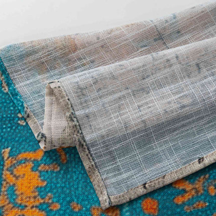 2er Set Vorhang Ösen Grobfaser »Seoul Collection« Digital Druck Ösen Linenlook-Struktur Halbransparent Blickdicht Gardinen