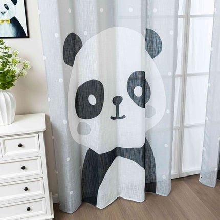 Vorhang Ösen Grobfaser »Seoul Collection« Digital Druck Ösen Gardinen Linenlook-Struktur Halbransparent Blickdicht 2024120