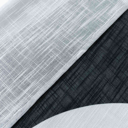 Vorhang Ösen Grobfaser »Seoul Collection« Digital Druck Ösen Gardinen Linenlook-Struktur Halbransparent Blickdicht 2024120