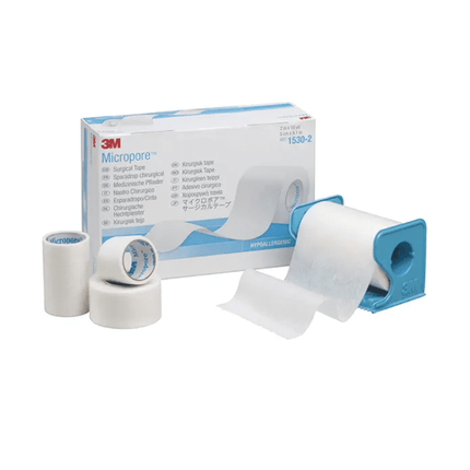 3M-Medica Micropore Pflaster, hautfarben - 12 Stück | Packung (12 Stück)