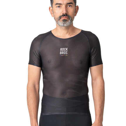 Road-to-Sky Radsport-Baselayer Kurzarm – Atmungsaktives Funktionsshirt