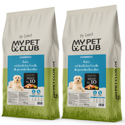 MyPetClub kaltgepresst Geflügel & Reis