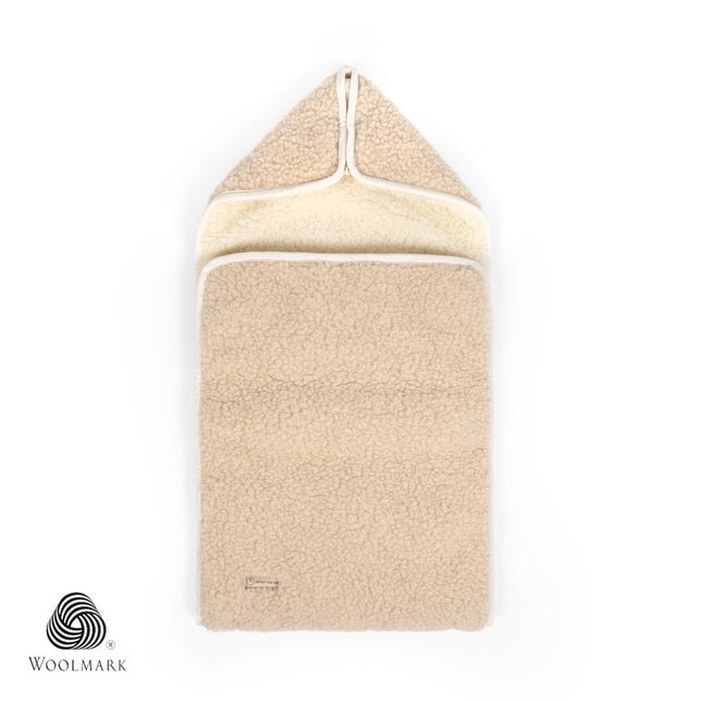 Winterfußsack Schlafsack Merinowolle – für Babywanne & Kinderwagen