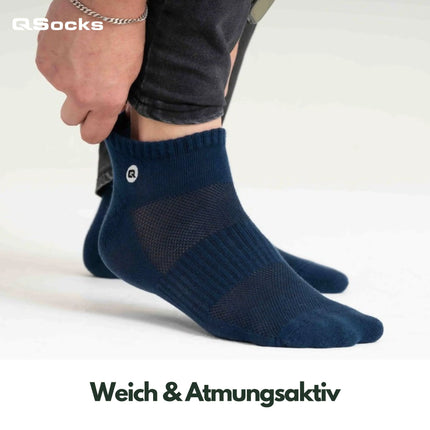 Gepolstert kurze Knöchel Socken für Damen und Herren 6X Paar