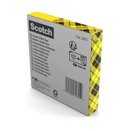 Scotch® doppelseitiges Klebeband, 1 Rolle, 19 mm x 33 m
