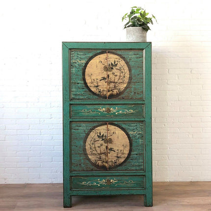 Vintage Asia Hochzeitsschrank Schrank Kommode "Aurora" - Art. 33723-6