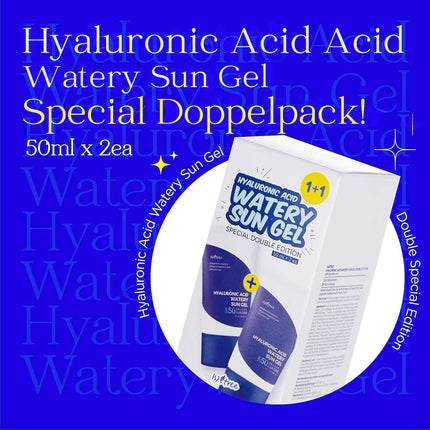 Isntree Hyaluronic Acid Watery Sun Gel SPF 50+ Doppelpack
