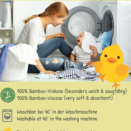 Baby Kapuzenhandtuch Küken